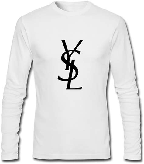 ysl blue t shirt|ysl shirts for men.